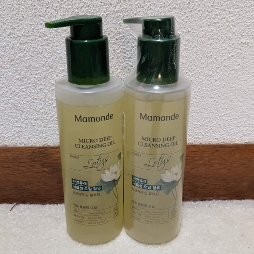 MAMONDE Micro Deep Cleansing Oil, 200ml (SET OF 2)
